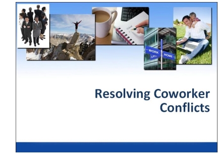 cover slide with people and situations